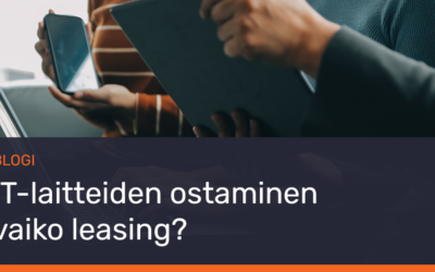 IT-laitteiden ostaminen vaiko leasing?