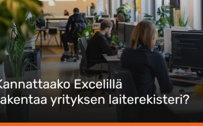 Kannattaako Excelillä rakentaa yrityksen laiterekisteri?